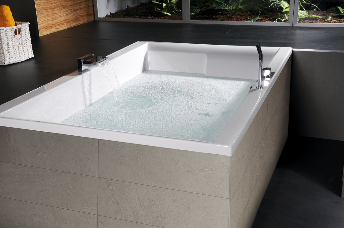 DUPLA obdélníková vana 180x120x54cm, bílá